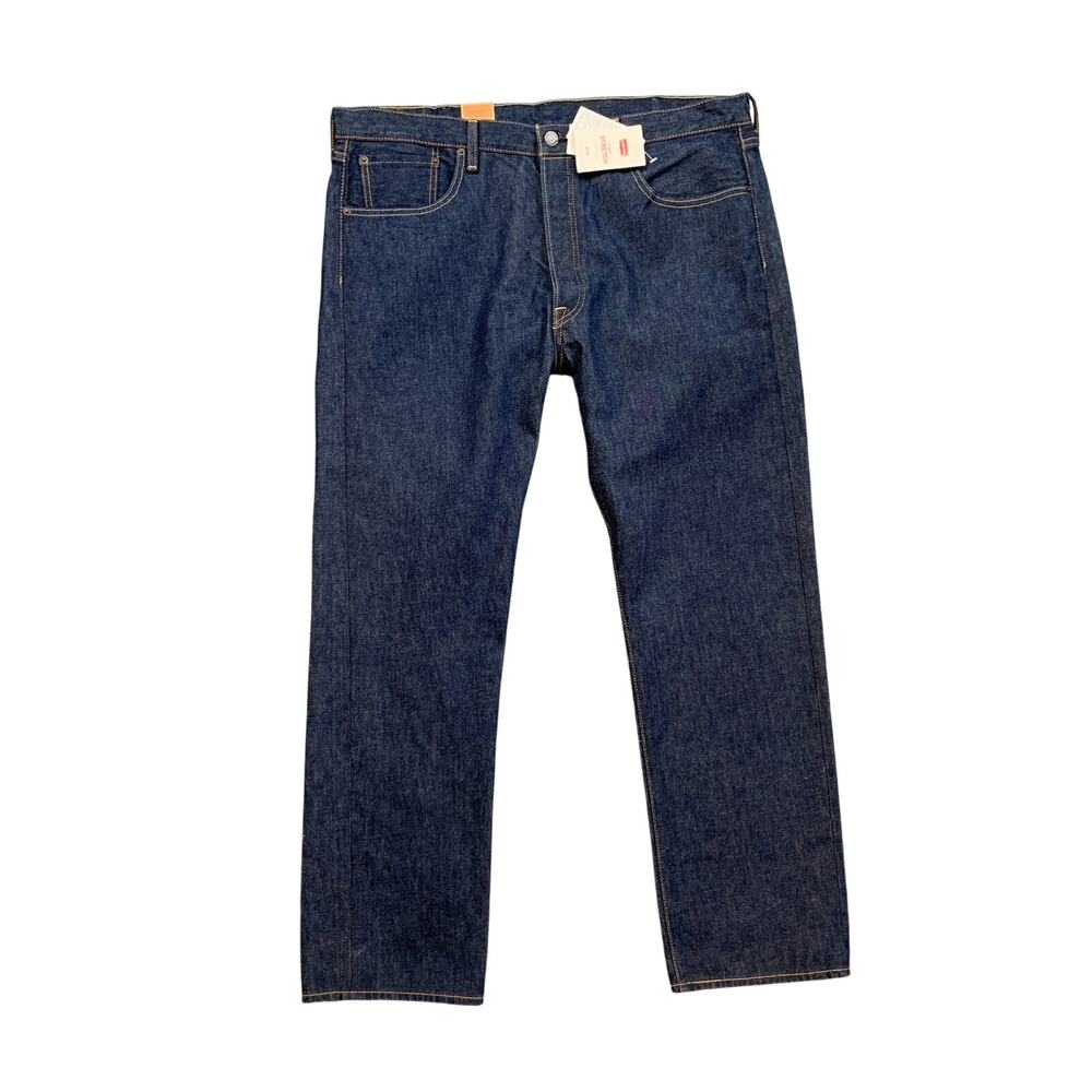 Levis Jeans Mens 38 Denim 501xx Straight Leg Regular Fit Button Fly Overlock